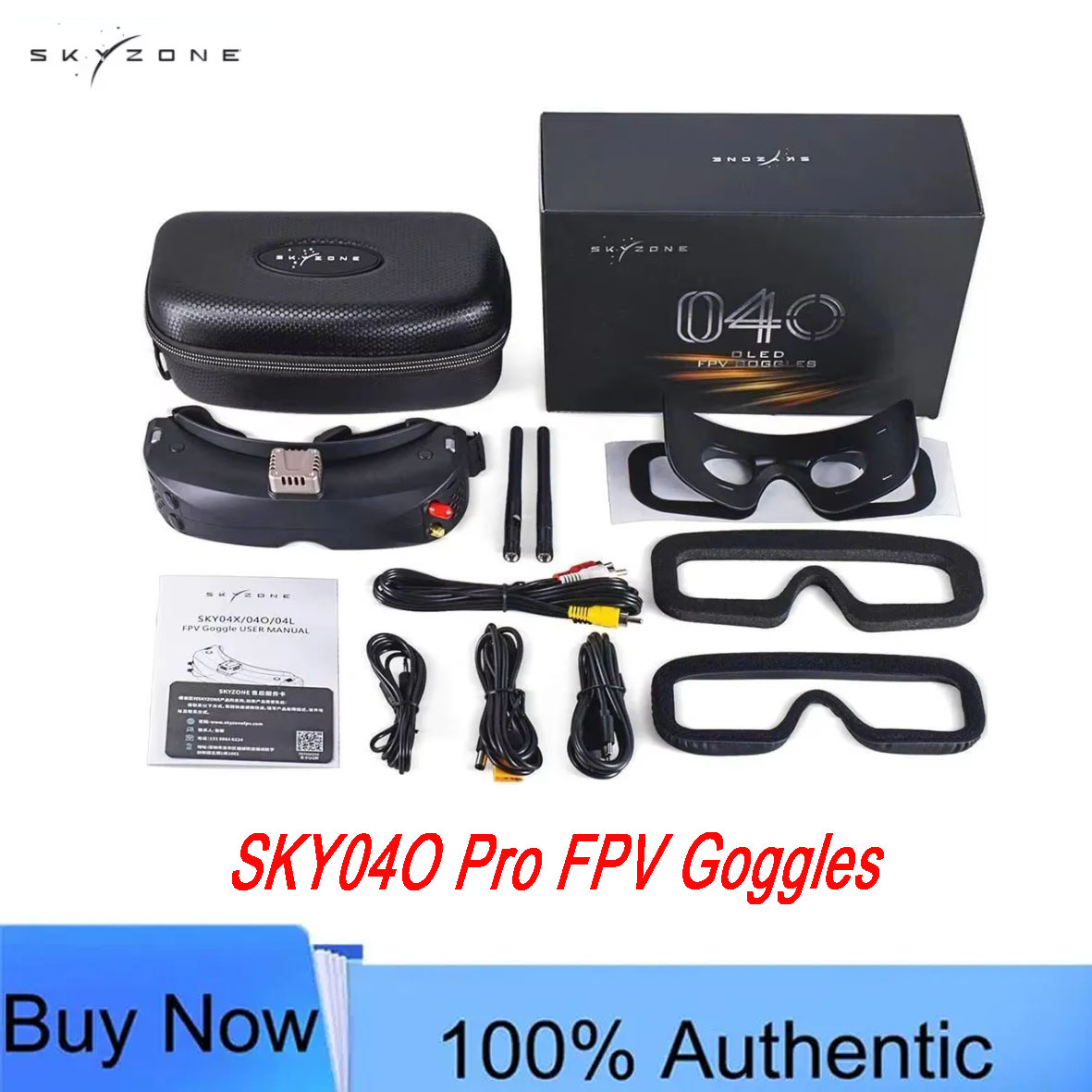 SKYZONE SKY04O Pro FPV Goggles - Skyzone Sky04O Pro Fpv Goggles recension och pris